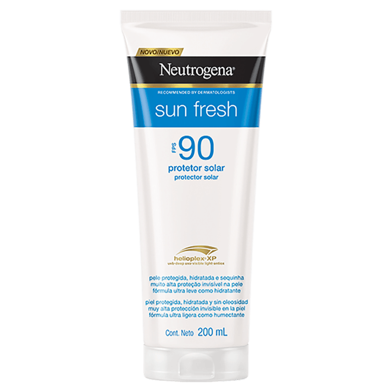 Protetor-Solar-FPS-90-Neutrogena-Sun-Fresh-Bisnaga-200ml