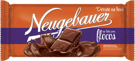 Chocolate Ao Leite Com Flocos Neugebauer Pacote 90g