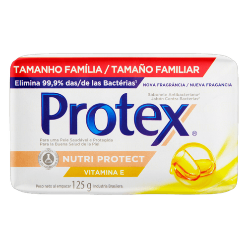Sabonete em Barra Protex Nutri Protect Vitamina E 125g