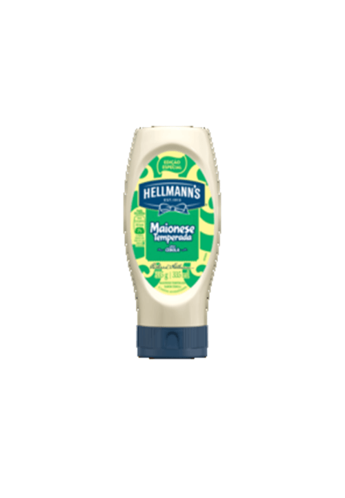 Maionese Temperada Cebola Hellmann's Squeeze 335g