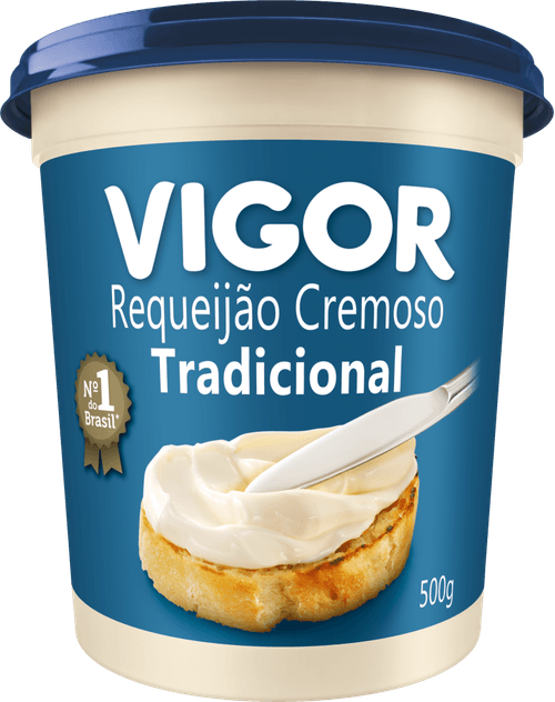 Requeijão Cremoso Vigor Tradicional 500g