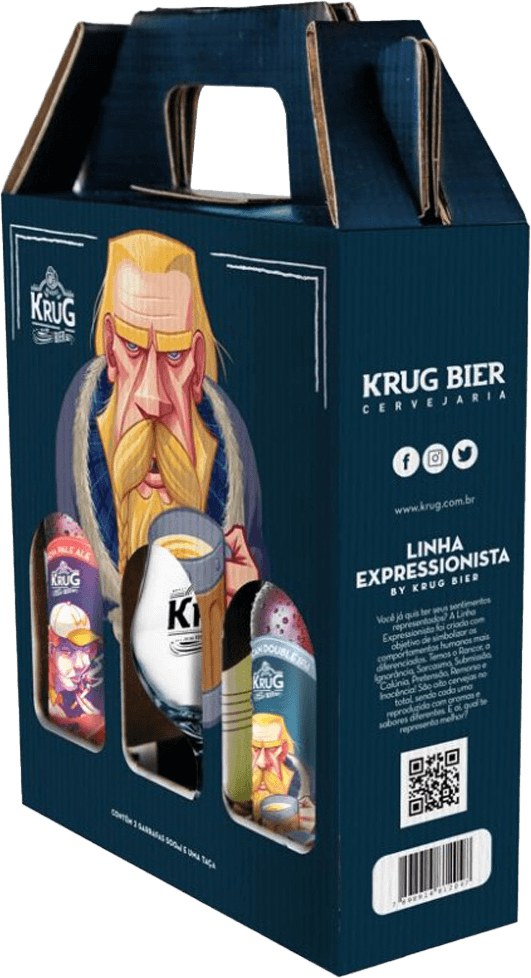 Kit-Cerveja-Krug-Expressionista-2-unidades-500ml-Gratis-uma-Taca