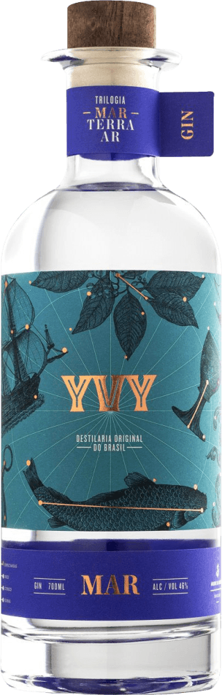 Gin Seco Mar Yvy Garrafa 750ml
