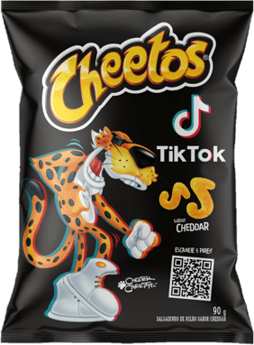 Salgadinho De Milho Tik Tok Elma Chips Cheetos Pacote 75G