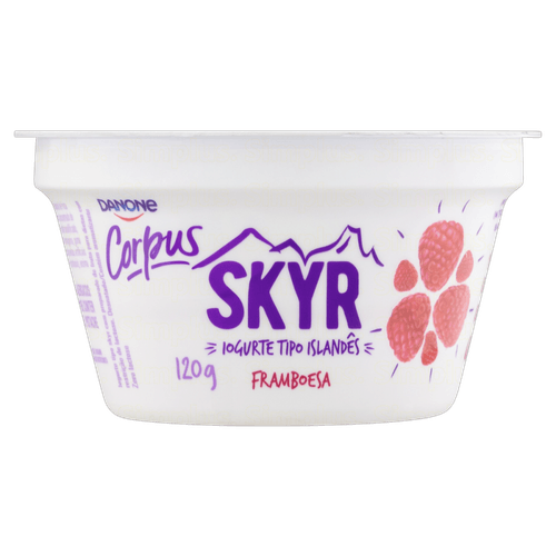 Iogurte Corpus SKYR Tipo Islandês Framboesa 120g