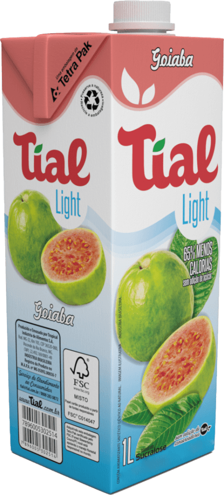 Suco Pronto Tial Light Goiaba Tetra Pak 1 L