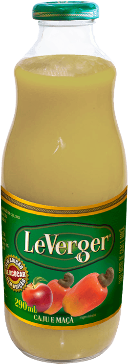 Suco LeVerger Sabor Caju e Maçã 1L