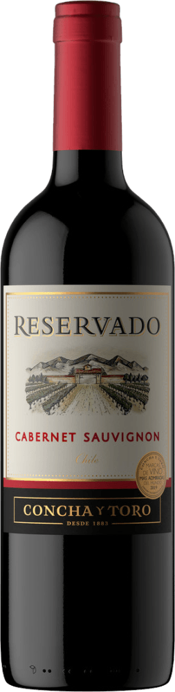 Vinho Chileno Tinto Meio Seco Reservado Cabernet Sauvignon Valle Central Garrafa 750ml