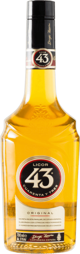 Licor Creme de Frutas Cítricas Original 43 Garrafa 700ml