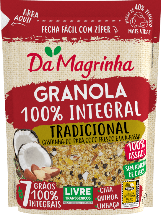 Granola-Da-Magrinha-100--Integral-Tradicional-250g