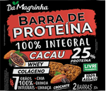 Barra-de-Proteina-7-Graos-100--Integral-Cacau-Da-Magrinha-Pacote-30g-2-Unidades-com-3-Quadradinhos-Cada