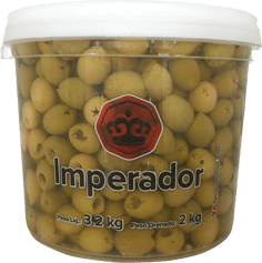 Azeitona Verde Imperador 2Kg