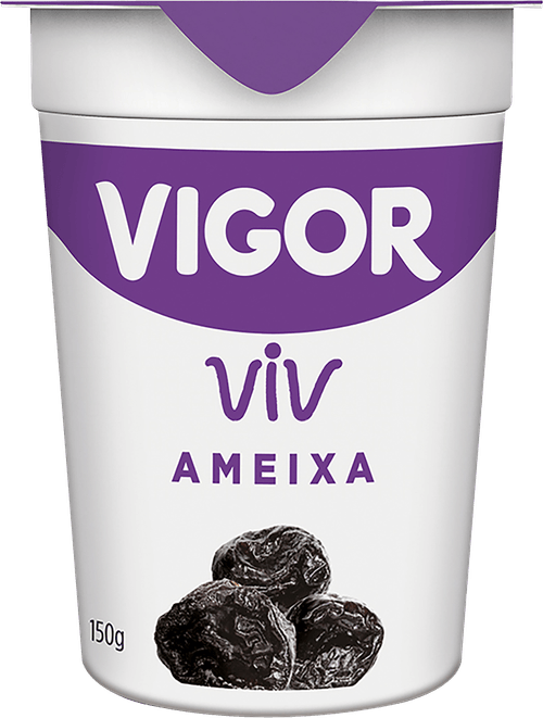 Iogurte Integral Ameixa Vigor Viv Copo 150g