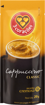 Mistura-para-Preparo-de-Cappuccino-Soluvel-Classic-3-Coracoes-Sache-20g