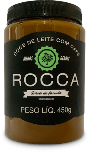 Doce de Leite Com Café Rocca Pote 450g