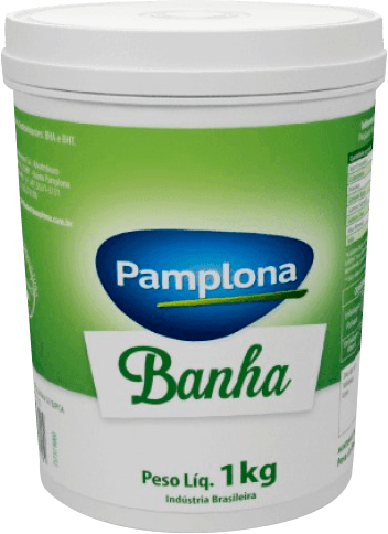 Banha Pamplona Pote 1kg
