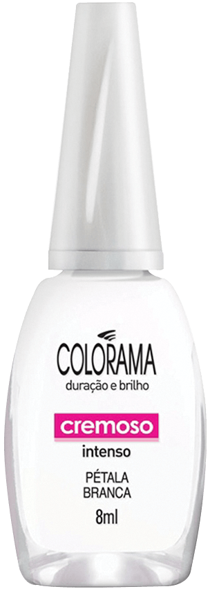 Esmalte Colorama Cremoso Pétala Branca 1 Unidade