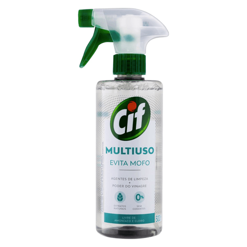 Limpador Multiuso Evita Mofo Cif Frasco 500ml Borrifador