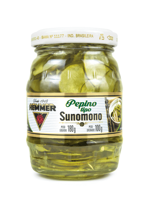 Pepino em Conserva Hemmer Sonomono 180g