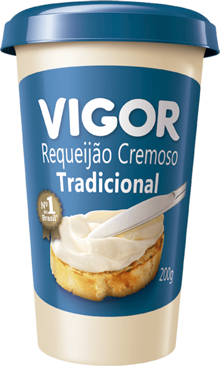 Requeijão Cremoso Tradicional Vigor Copo 200g