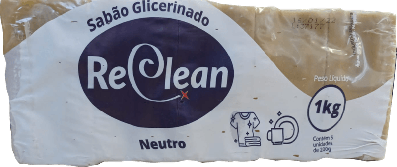 Sabao-em-Barra-Reclean-Glicerinado-Neutro-5x200g