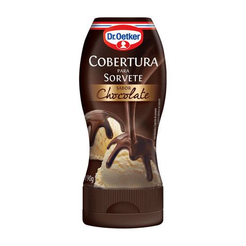 Cobertura para Sorvete Dr. Oetker Chocolate 190g