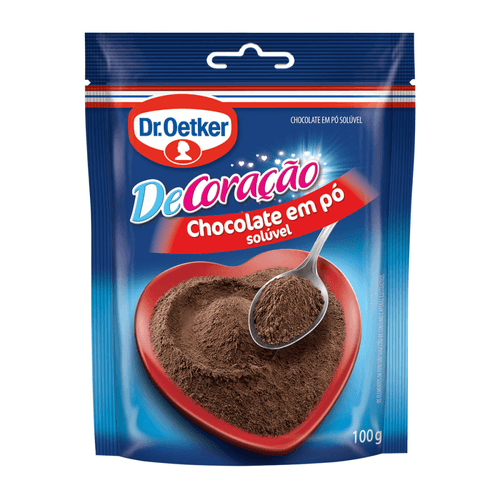 Chocolate em Pó Solúvel Dr. Oetker Sachê 100g