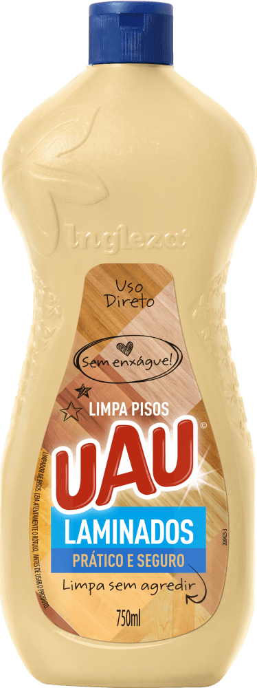 Limpador para Pisos Laminados Uau Squeeze 750ml