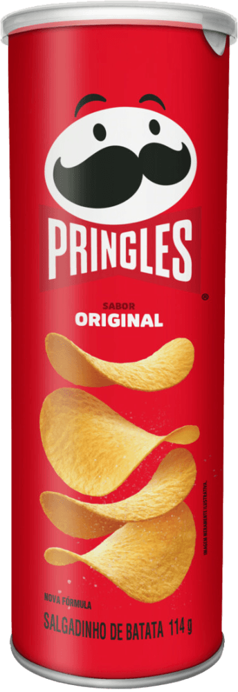 Salgadinho de Batata Original Pringles Tubo 114g