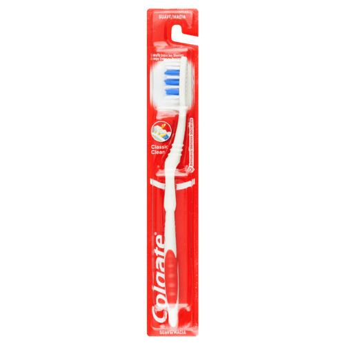 Escova Dental Colgate Classic Clean Macia Longa 1 Unidade