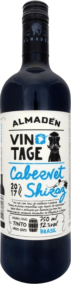 Vinho-Brasileiro-Tinto-Meio-Seco-Vintage-Almaden-Cabernet-Shiraz-Garrafa-750ml