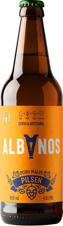 Cerveja Albanos Puro Malte Pilsen 600ml