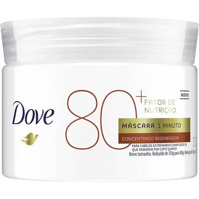 Creme de Tratamento Dove 1 Minuto Fator Nutrição 80+ 300g