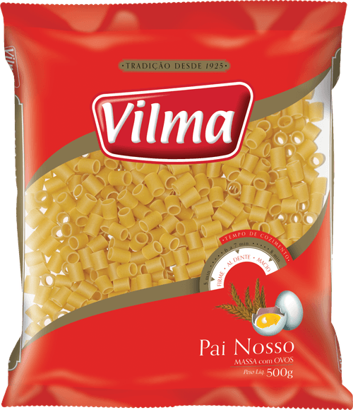 Massa com Ovos Pai Nosso Vilma 500g