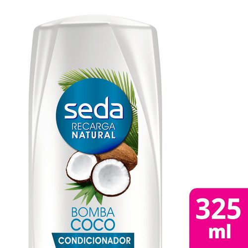 Tratamento Condicionador Restauração Intensa Seda Joias da Natureza Óleo de Coco Frasco 325ml