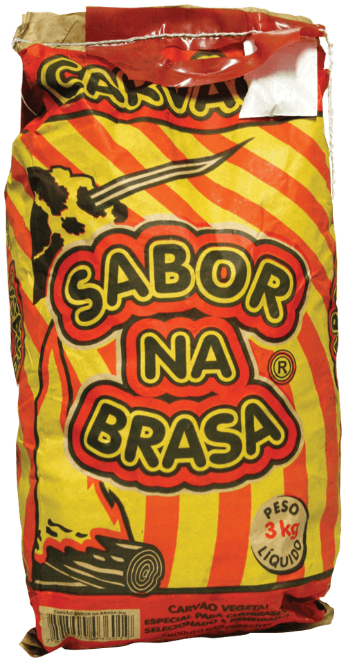 Carvão Vegetal Sabor Na Brasa 3 kg