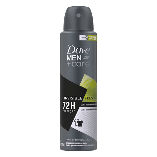 Antitranspirante Aerossol Invisible Fresh 72h Dove Men+Care 150ml Spray