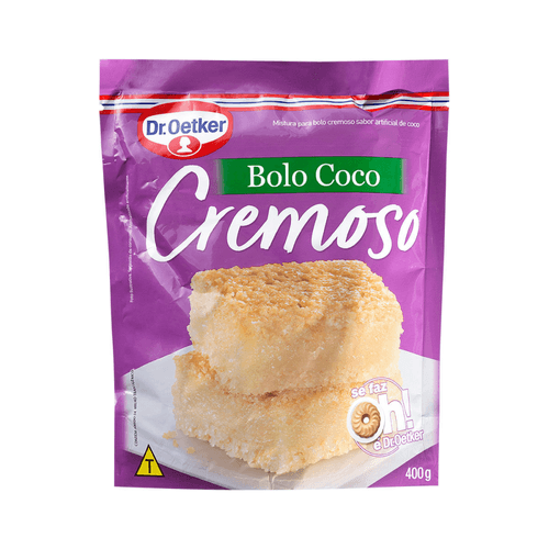 Mistura para Bolo Cremoso Dr. Oetker Coco 400g