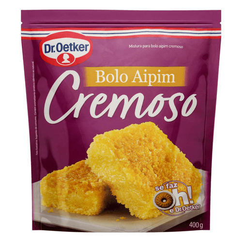 Mistura para Bolo Cremoso Dr. Oetker Aipim 400g