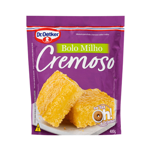 Mistura para Bolo Cremoso Dr. Oetker Milho 400g