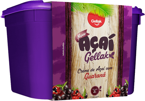 Açaí Gellak 2 Litros - Guaraná