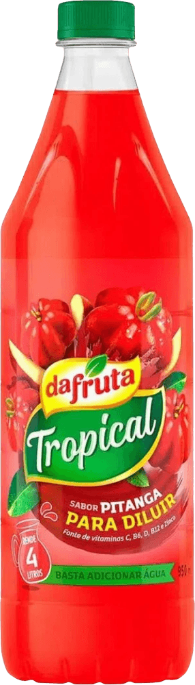 Suco para Diluir Pitanga Dafruta Tropical Garrafa 950ml