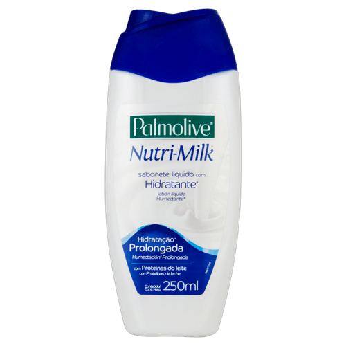 Sabonete Líquido Hidratante com Proteínas do Leite Palmolive Nutri-Milk Frasco 250ml