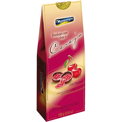 Bombom Montevérgine Cereja sem Àlcool 100 g