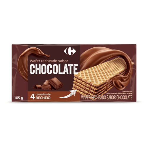 BISC WAFER CRF 105G CHOC