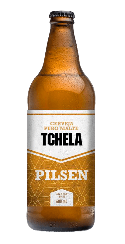 CERVEJA TCHELA 600ML-GF PILSEN