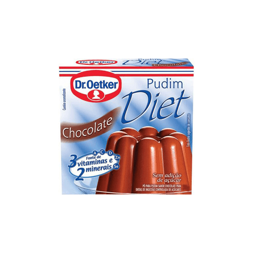 Pó Para Pudim Diet Chocolate Dr. Oetker Caixa 30g