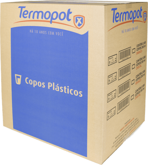 Copo Desc Termopot 50ml 100un-Pc Cafe