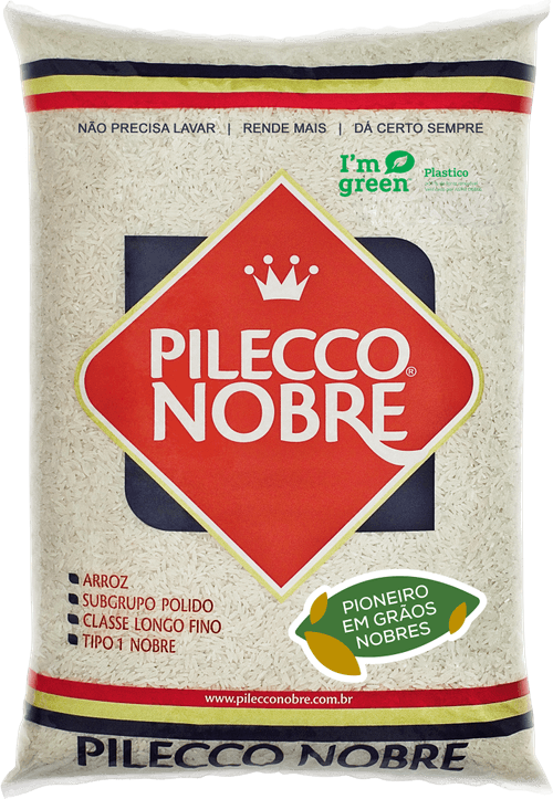 Arroz Polido Tipo 1 Pilecco Nobre Pacote 5kg