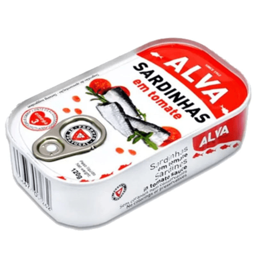 Sardinha Portuguesa Alva em Molho de Tomates 120g